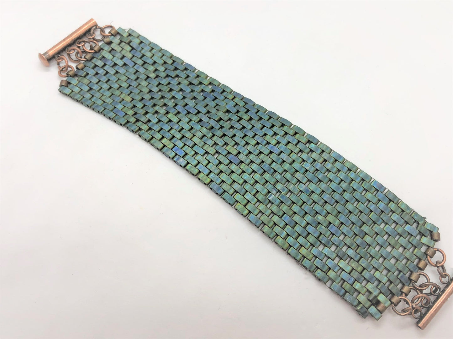 Half Tila Cuff Handsewn Bracelet - Emmis Jewelry, Bracelets, [product_color]