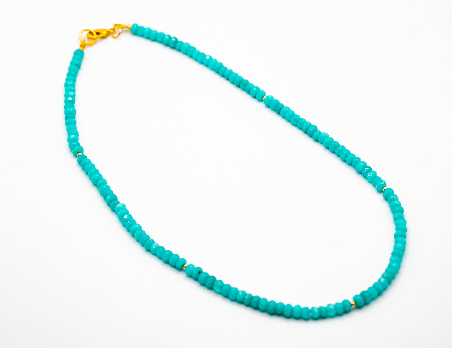 Short Gemstone Necklace