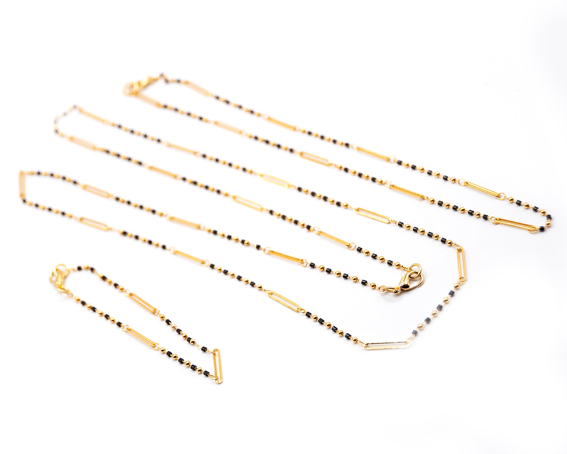 Dots and a Dash Dainty Necklace, Bracelet or Anklet - Emmis Jewelry, Necklace, [product_color]