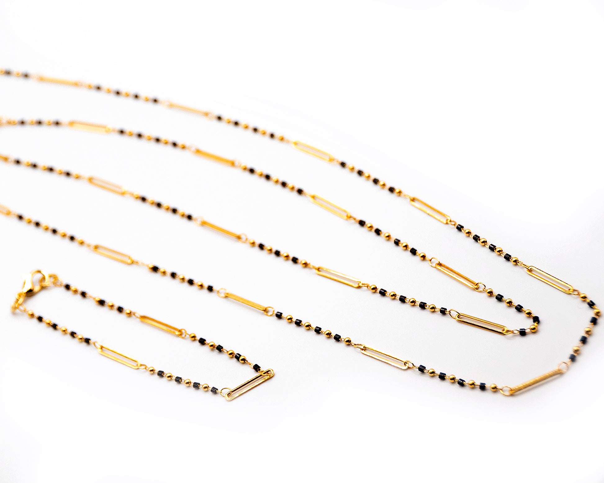 Dots and a Dash Dainty Necklace, Bracelet or Anklet - Emmis Jewelry, Necklace, [product_color]