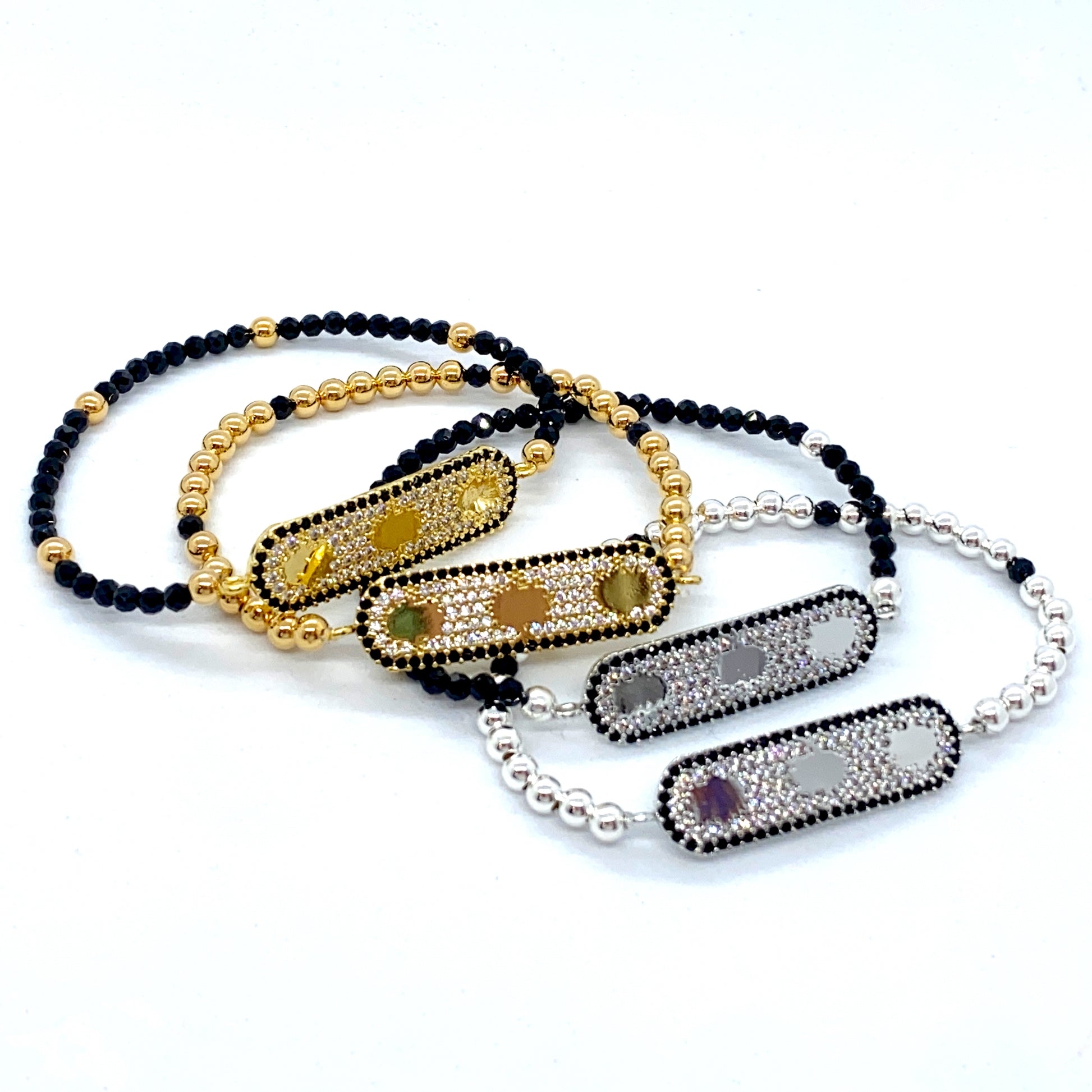 3 Hamsa Peace Bracelet - Emmis Jewelry, Bracelet, [product_color]