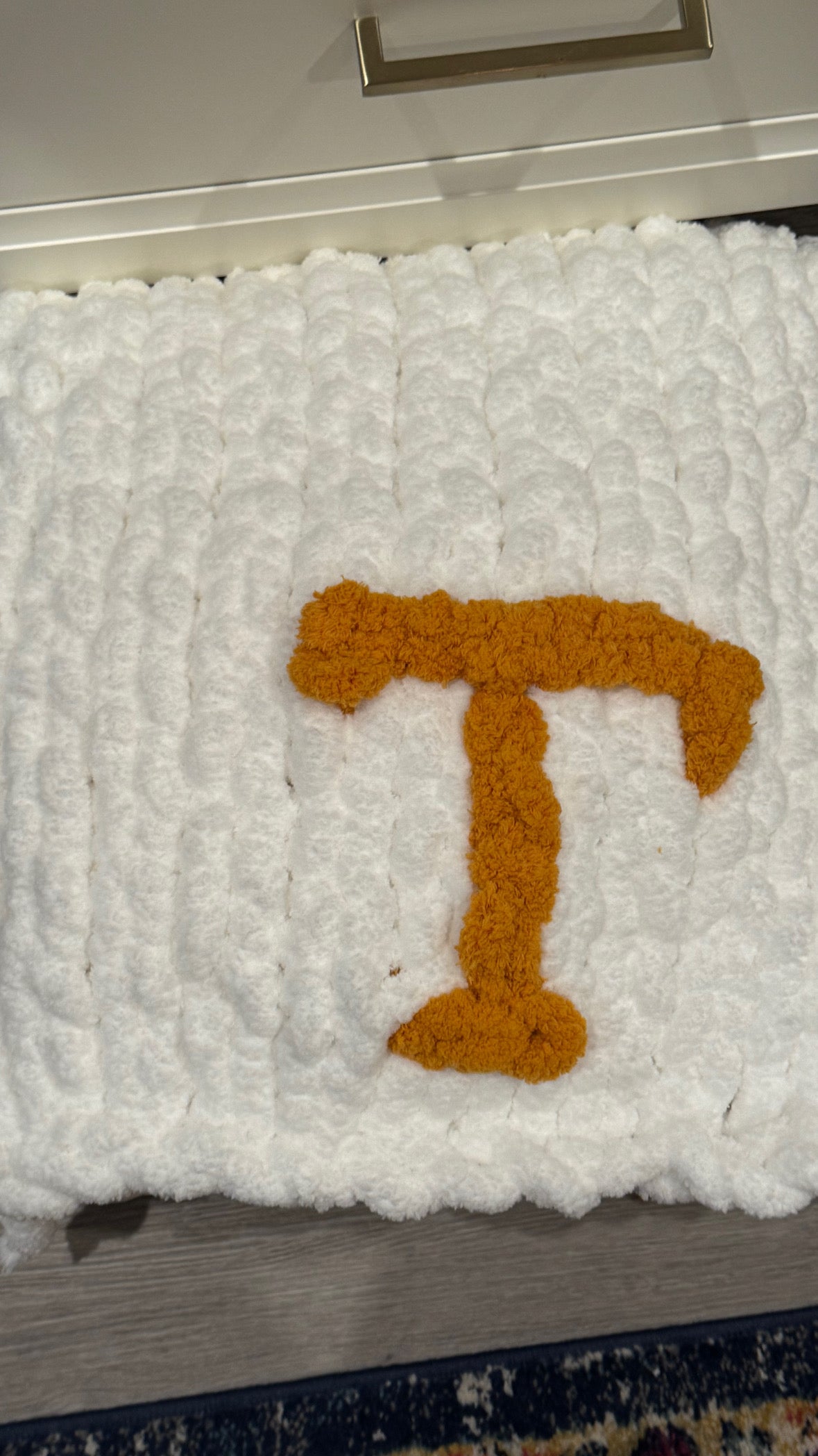 Hand Woven Pillow with Logo