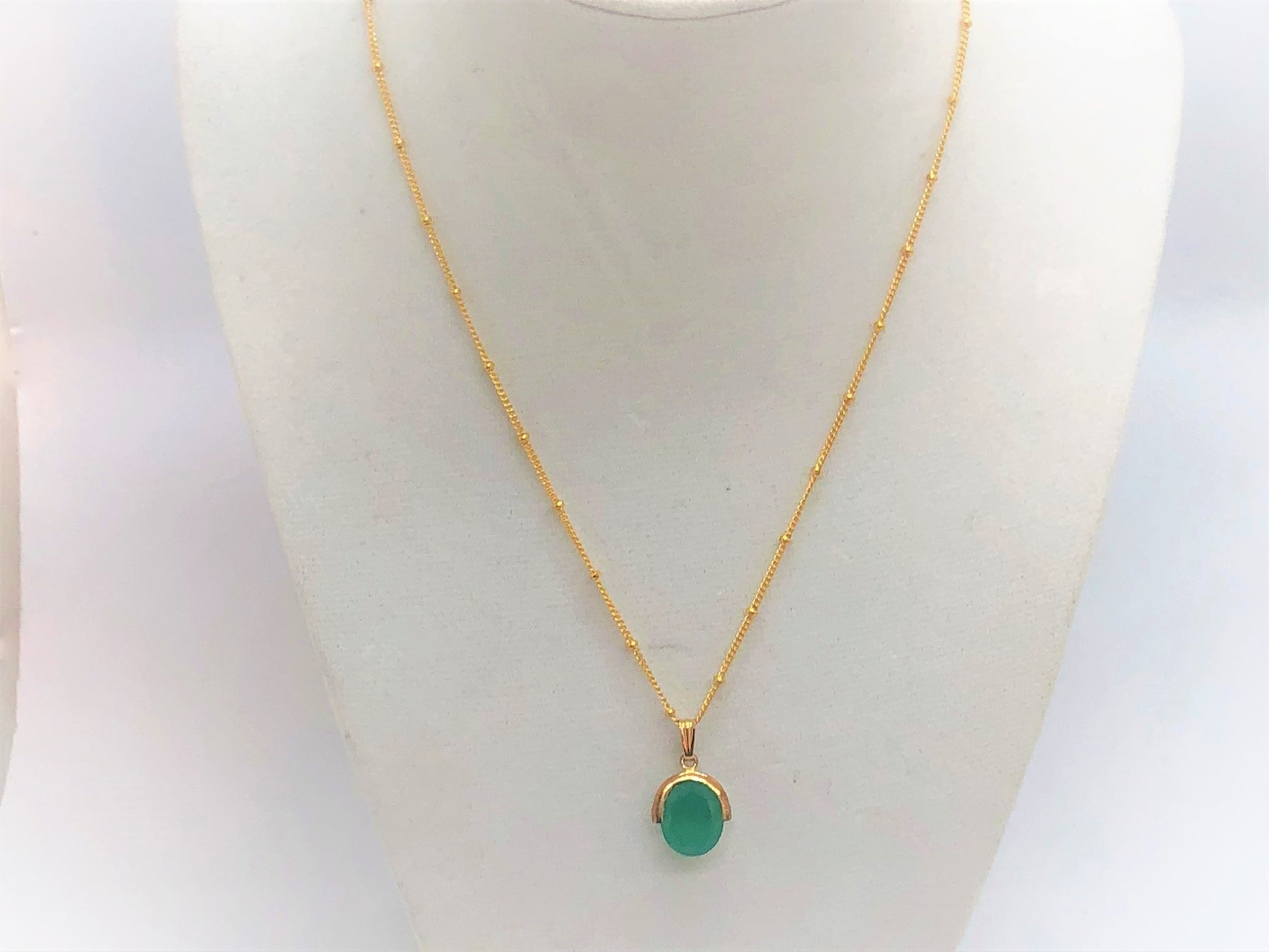 Gemstone Station Necklace - Emmis Jewelry, Necklace, [product_color]