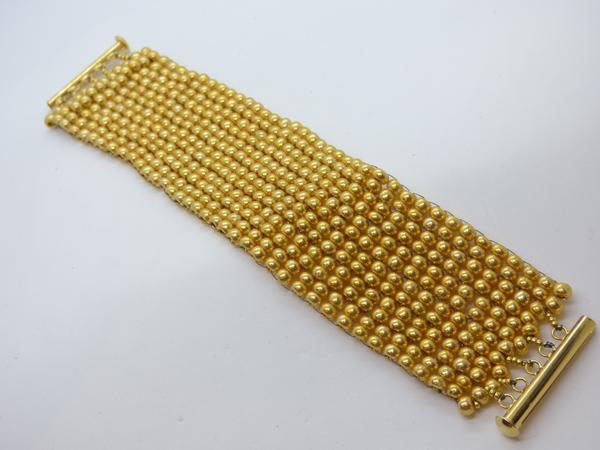 Looks Like Metal Hand Sewn Bracelet - Emmis Jewelry, Bracelet, [product_color]