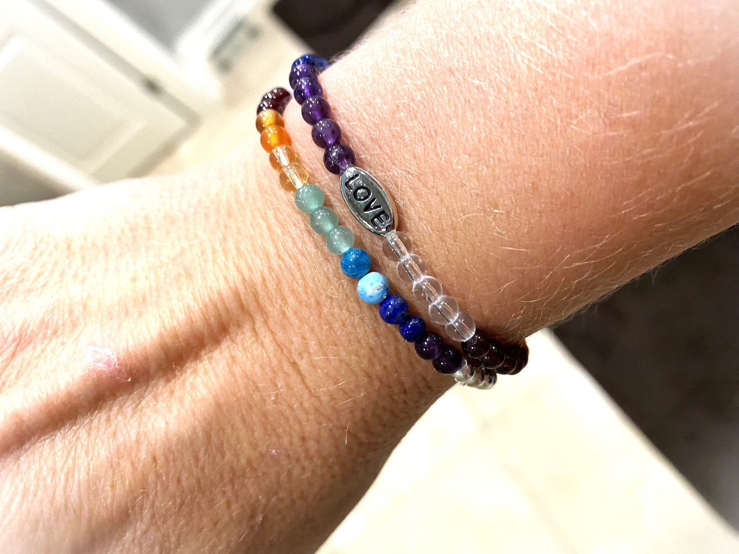 Rainbow Chakra Bracelets - Emmis Jewelry, Bracelet, [product_color]