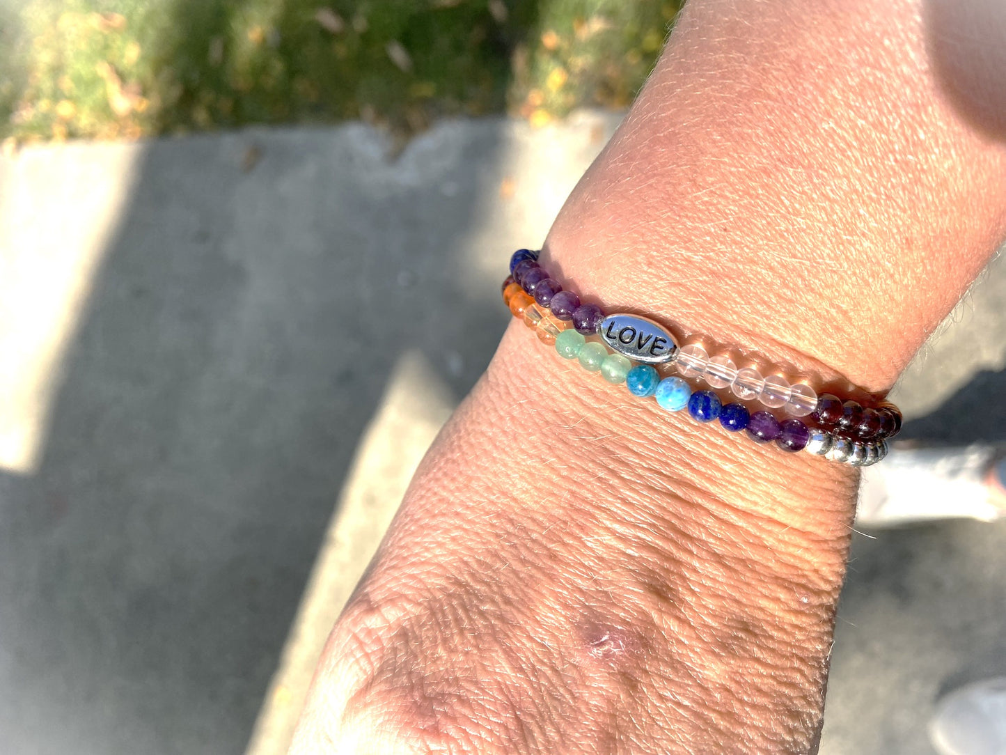 Rainbow Chakra Bracelets - Emmis Jewelry, Bracelet, [product_color]