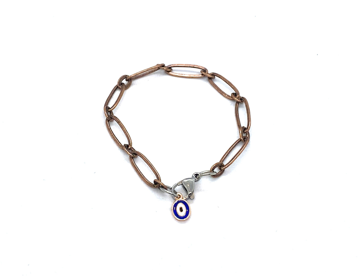 Chain bracelet with an evil eye - Emmis Jewelry, Bracelet, [product_color]