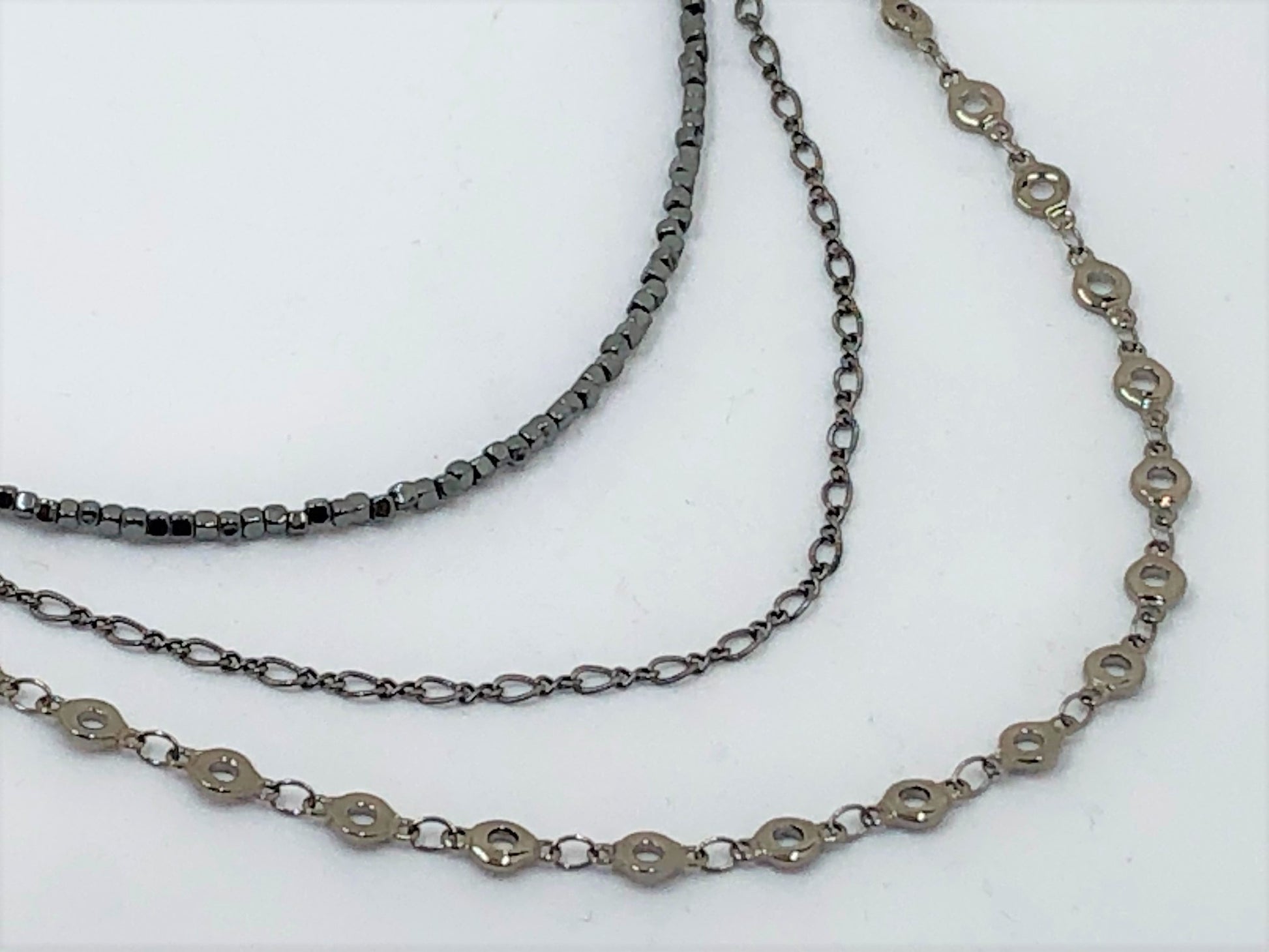 Triple Chain Necklace - Emmis Jewelry, Necklace, [product_color]