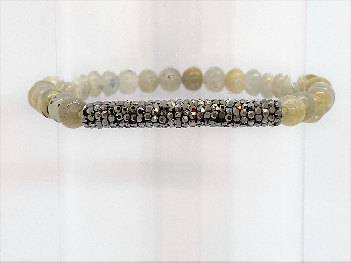 Sparkle Bar Stretch Bracelet - Emmis Jewelry, Bracelets, [product_color]