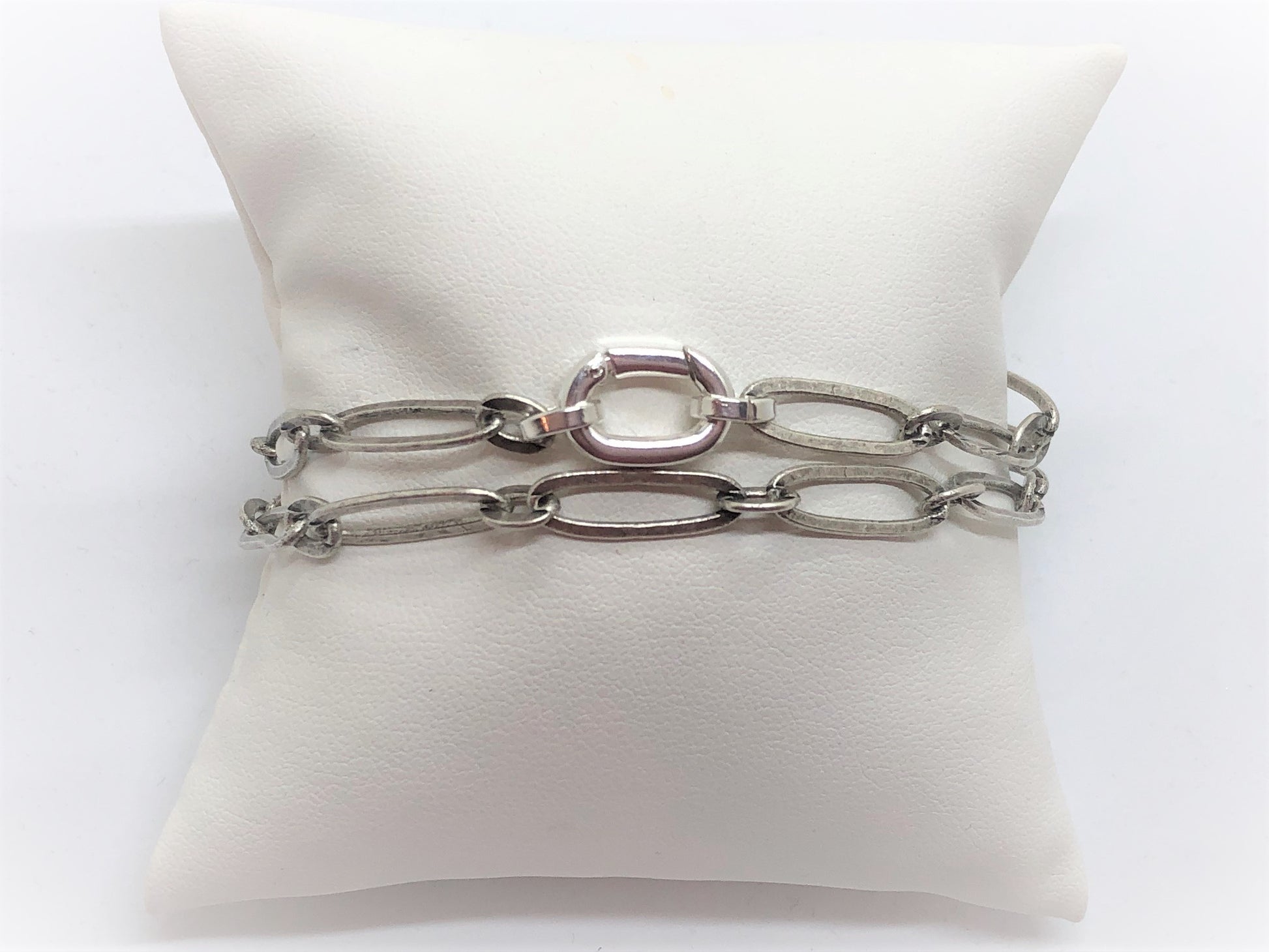 Locking Paper Clip Link Necklace - Emmis Jewelry, Necklace, Bracelet, [product_color]