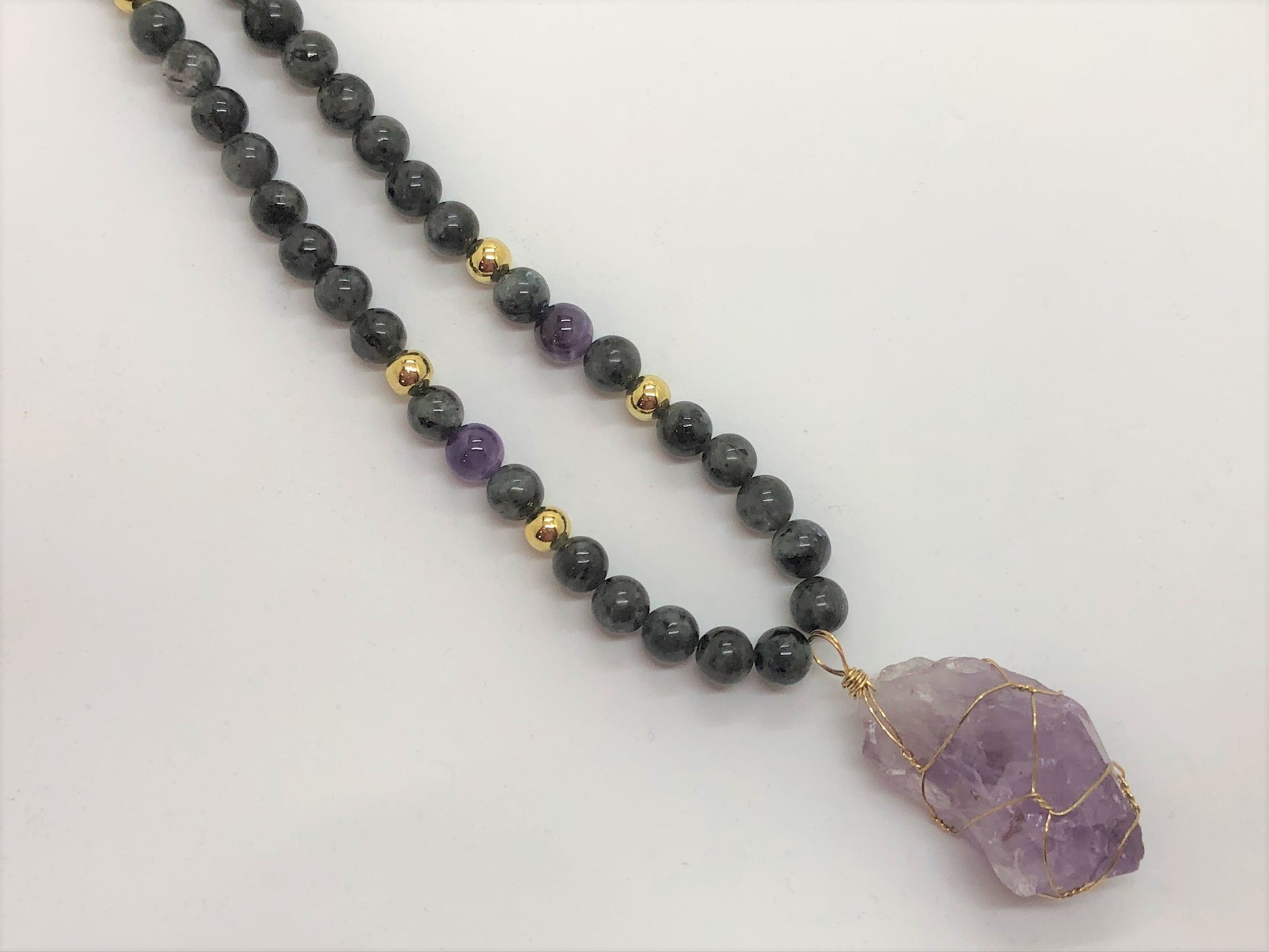 Chunky Funky Fluorite Necklace - Emmis Jewelry, Necklace, [product_color]