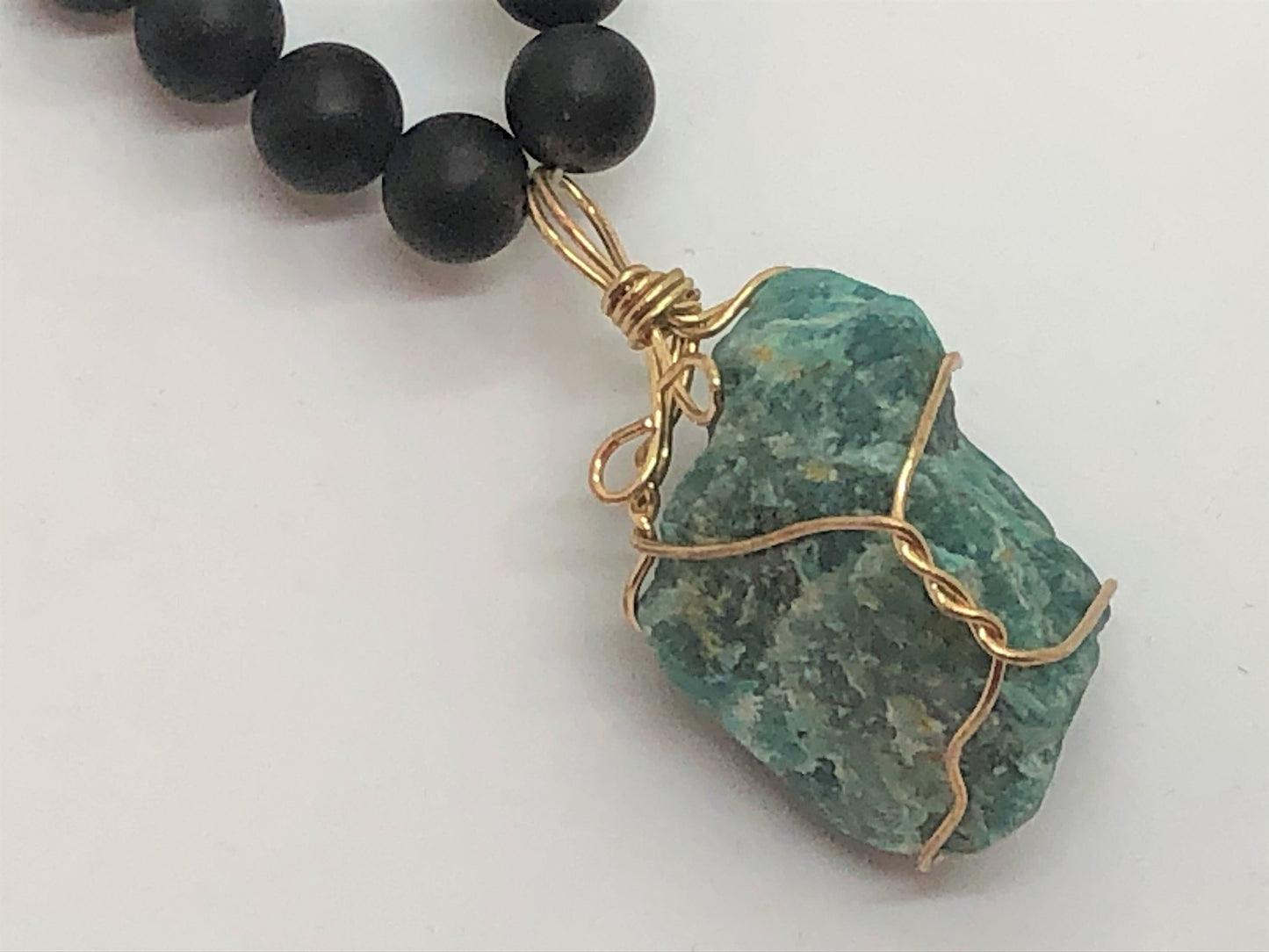 Chunky Funky Fluorite Necklace - Emmis Jewelry, Necklace, [product_color]