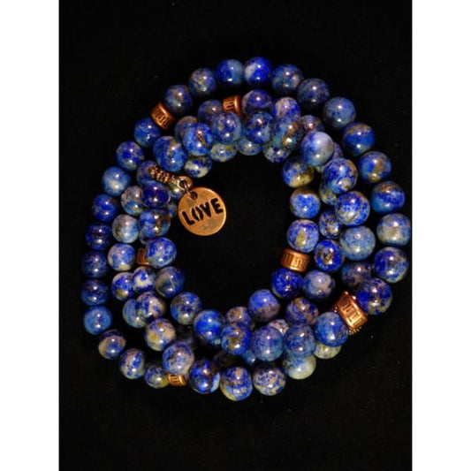 Lapis Lazuli Wrap - Emmis Jewelry, Necklace, Bracelet, [product_color]