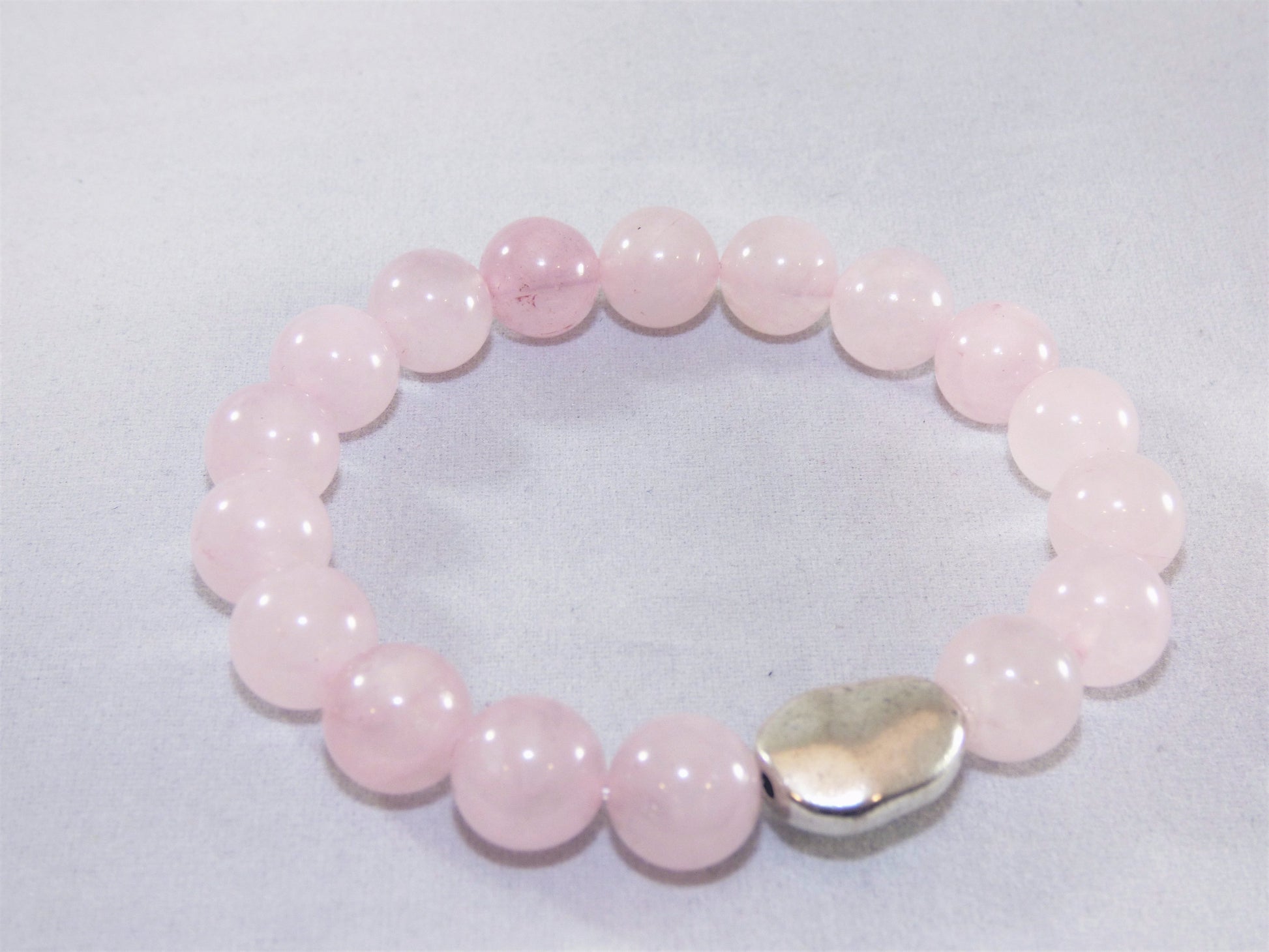 Rose Quartz Single Bracelet – Emmis Jewelry